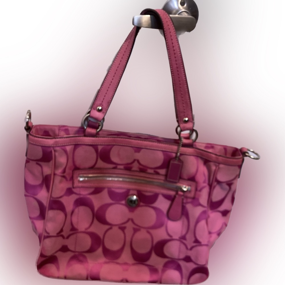 Pink Designer Tote Bag